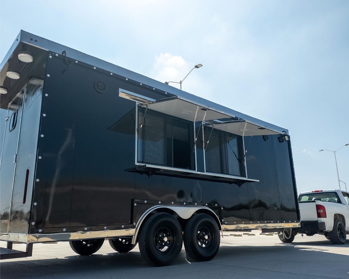 RSV Custom Trailers — food trailer exterior view