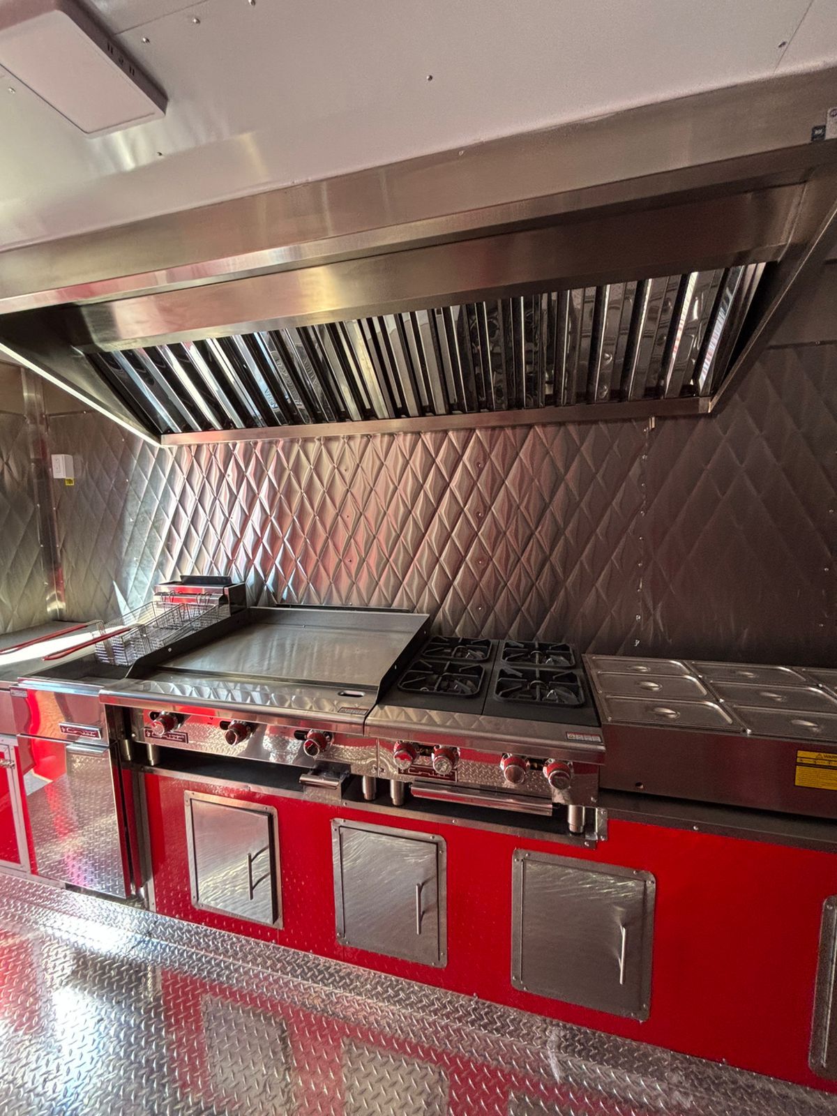 RSV Trailers — professional kitchen interior build